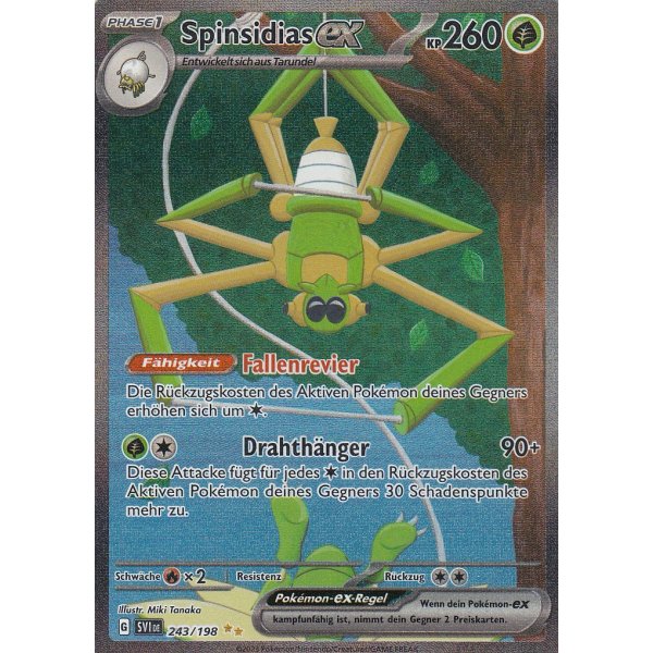 Spinsidias-ex 243/198 Special Illustration Rare