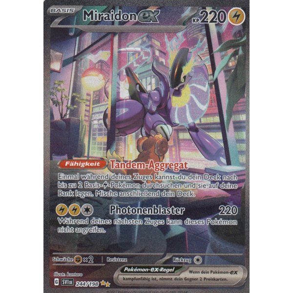 Miraidon-ex 244/198 Special Illustration Rare