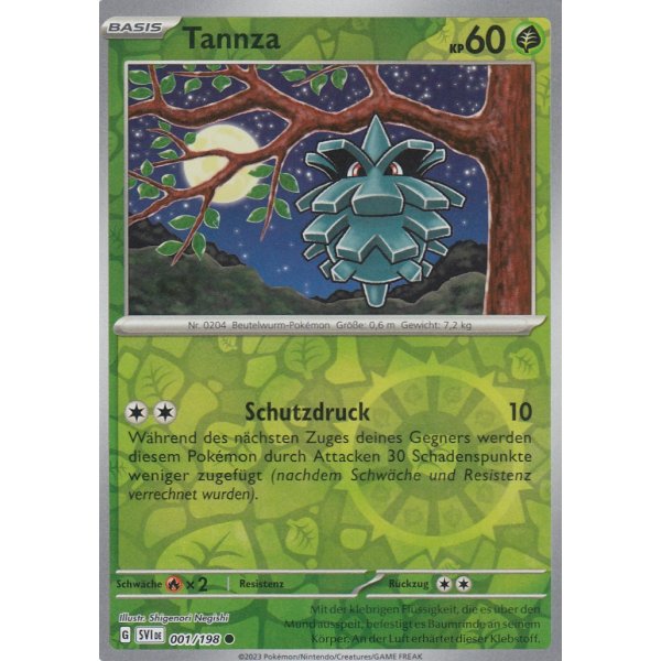 Tannza 001/198 REVERSE HOLO