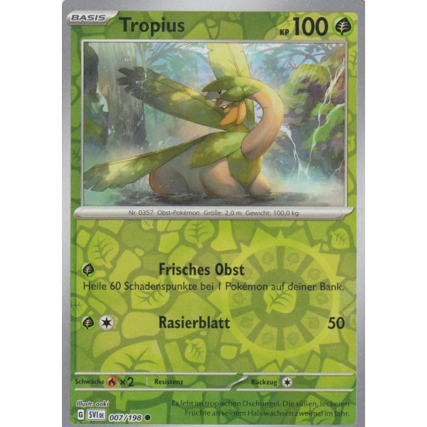 Tropius 007/198 REVERSE HOLO