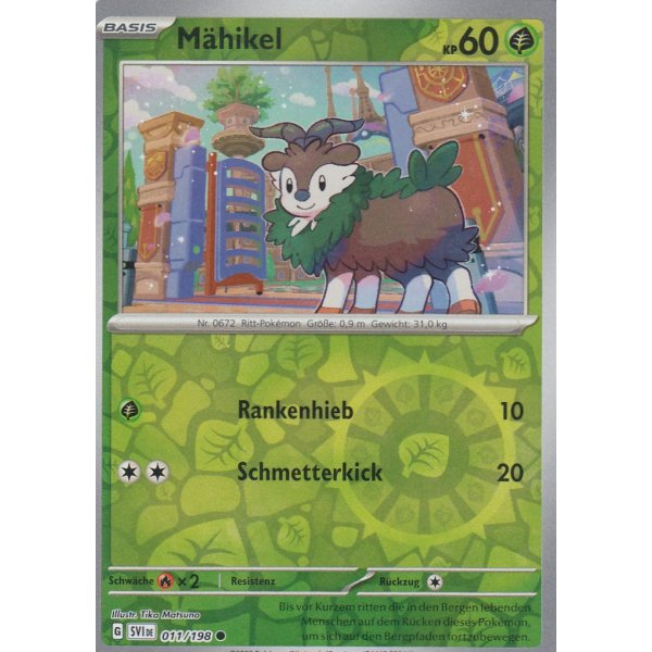M&auml;hikel 011/198 REVERSE HOLO