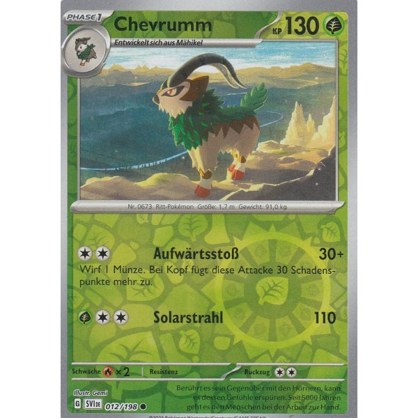 Chevrumm 012/198 REVERSE HOLO