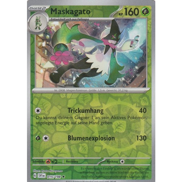 Maskagato 015/198 Holo REVERSE HOLO