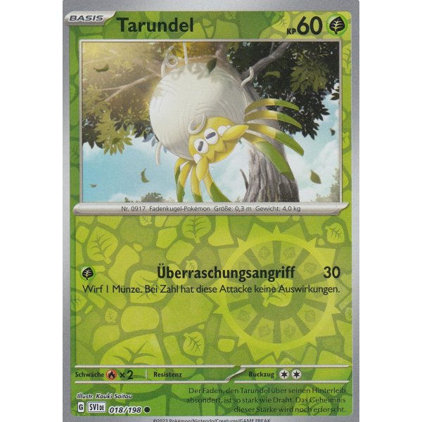 Tarundel 018/198 REVERSE HOLO