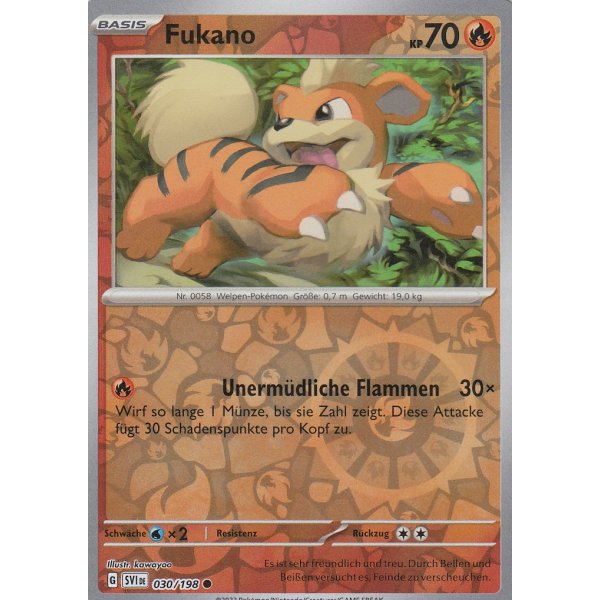 Fukano 030/198 REVERSE HOLO