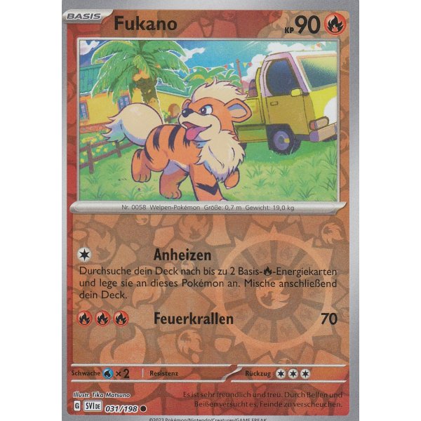 Fukano 031/198 REVERSE HOLO