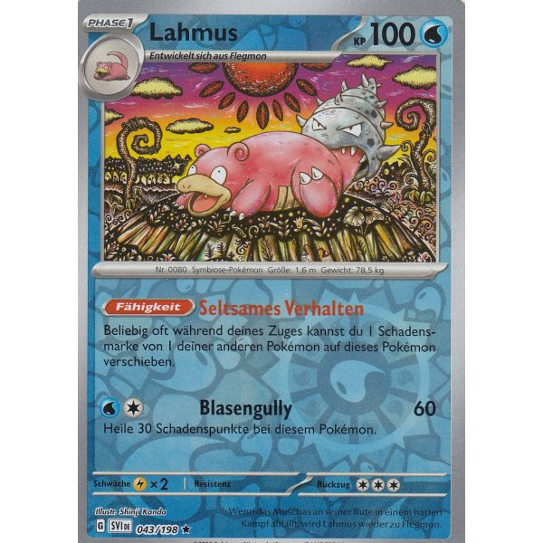 Lahmus 043/198 Holo REVERSE HOLO