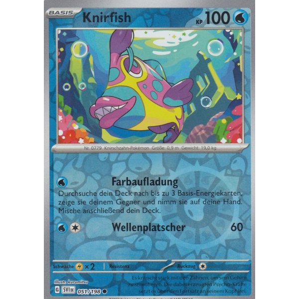 Knirfish 051/198 REVERSE HOLO