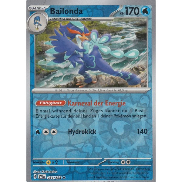 Bailonda 054/198 Holo REVERSE HOLO