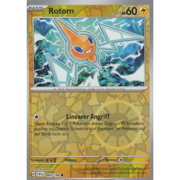 Rotom 069/198 REVERSE HOLO