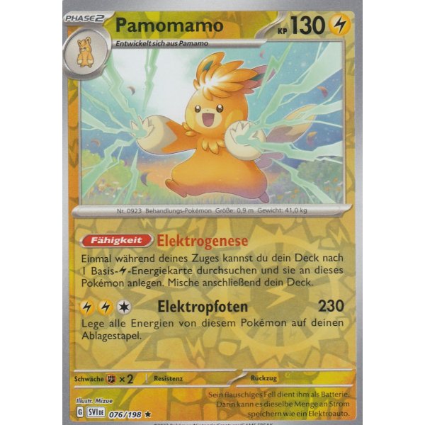 Pamomamo 076/198 Holo REVERSE HOLO