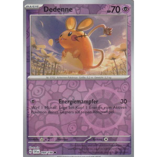 Dedenne 094/198 REVERSE HOLO