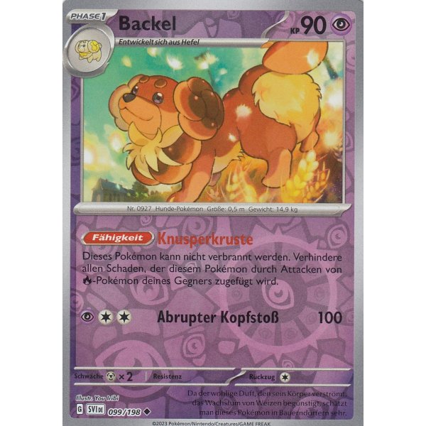 Backel 099/198 REVERSE HOLO