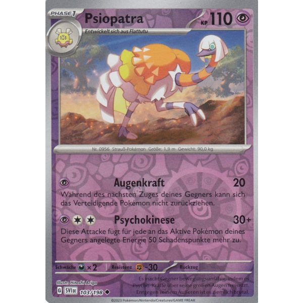 Psiopatra 103/198 REVERSE HOLO