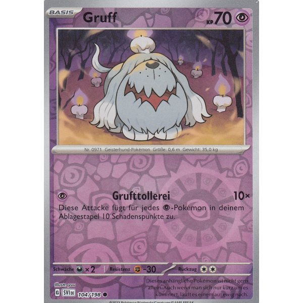 Gruff 104/198 REVERSE HOLO