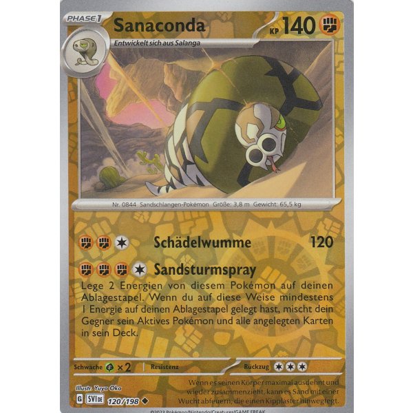 Sanaconda 120/198 REVERSE HOLO