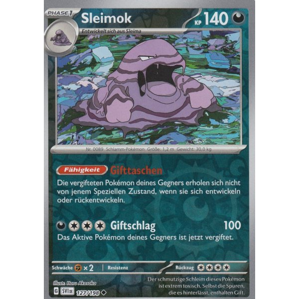 Sleimok 127/198 REVERSE HOLO