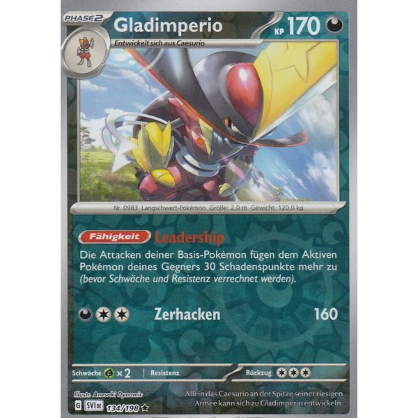 Gladimperio 134/198 Holo REVERSE HOLO