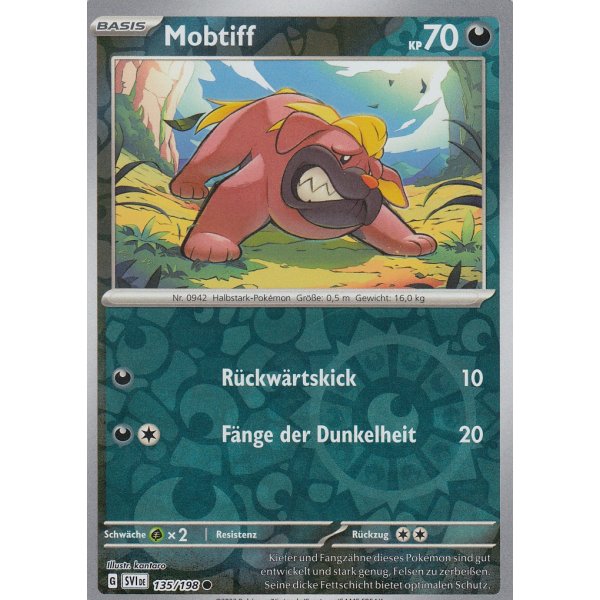 Mobtiff 135/198 REVERSE HOLO