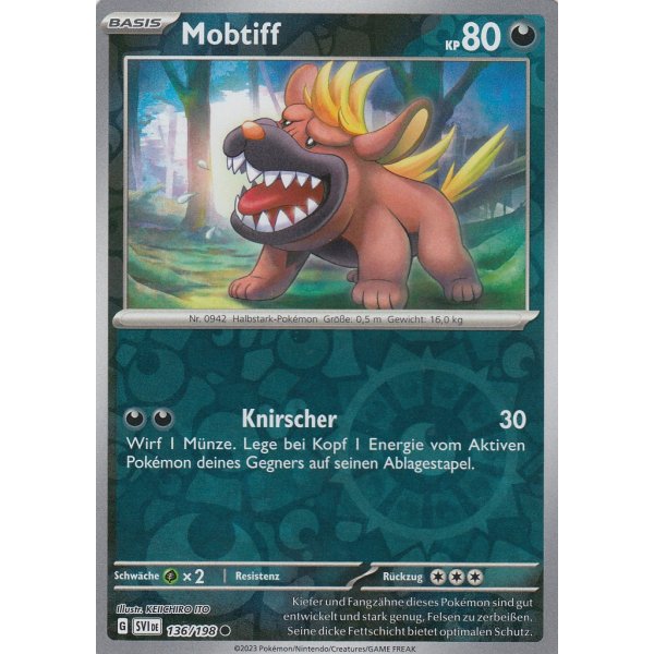 Mobtiff 136/198 REVERSE HOLO