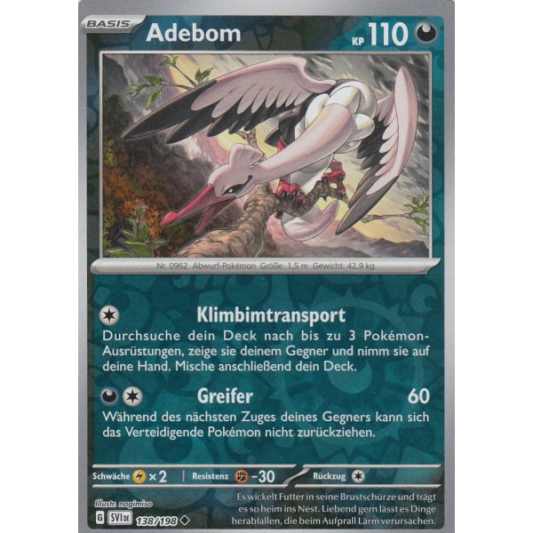 Adebom 138/198 REVERSE HOLO