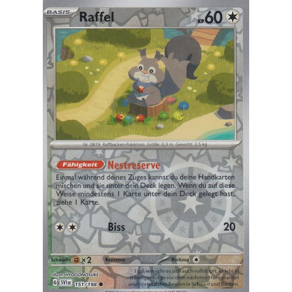 Raffel 151/198 REVERSE HOLO