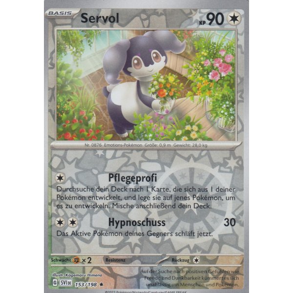 Servol 153/198 Holo REVERSE HOLO