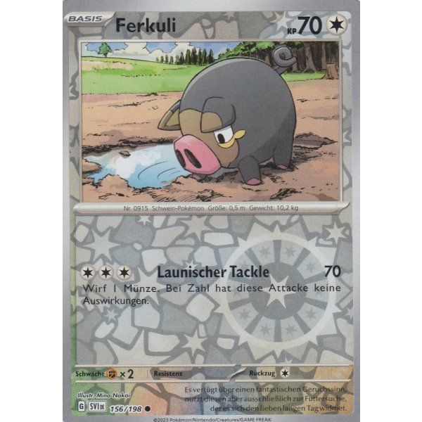 Ferkuli 156/198 REVERSE HOLO