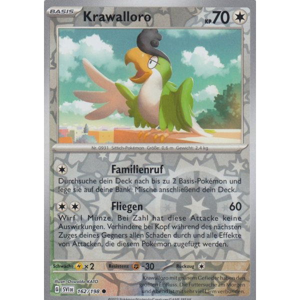 Krawalloro 162/198 REVERSE HOLO