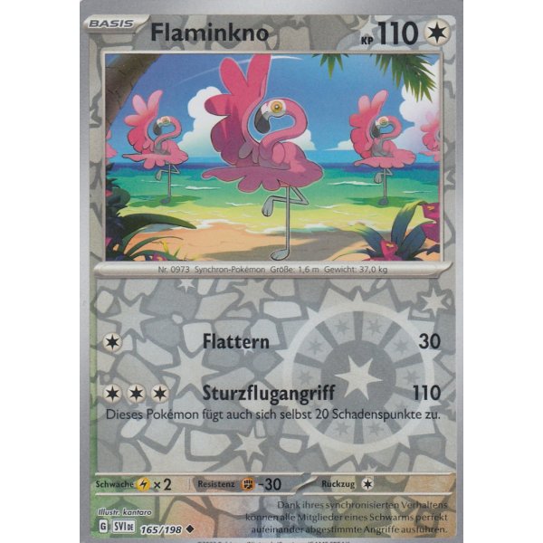 Flaminkno 165/198 REVERSE HOLO