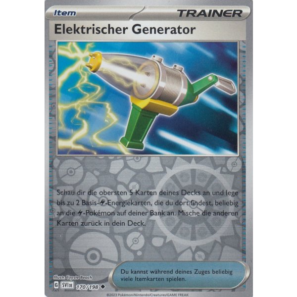 Elektrischer Generator 170/198 REVERSE HOLO