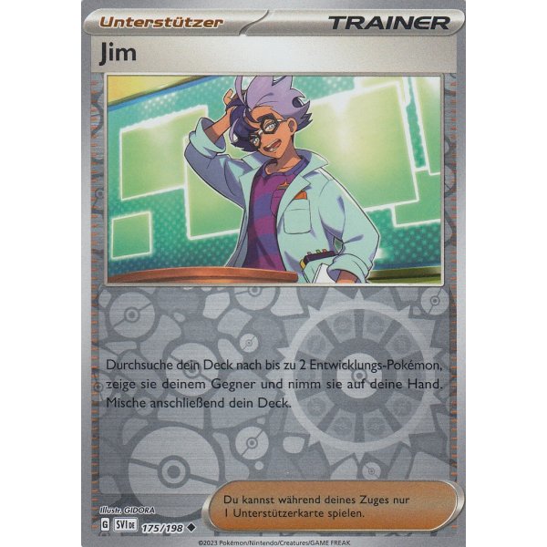 Jim 175/198 REVERSE HOLO