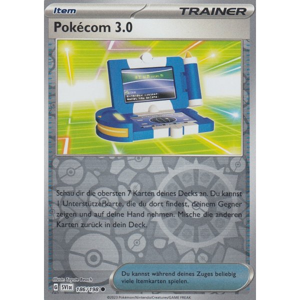 Pok&eacute;com 3.0 186/198 REVERSE HOLO