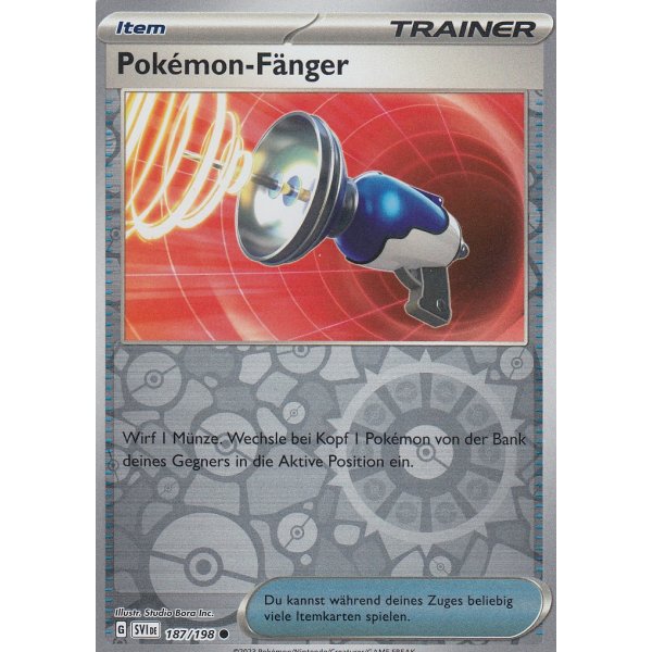 Pok&eacute;mon-F&auml;nger 187/198 REVERSE HOLO