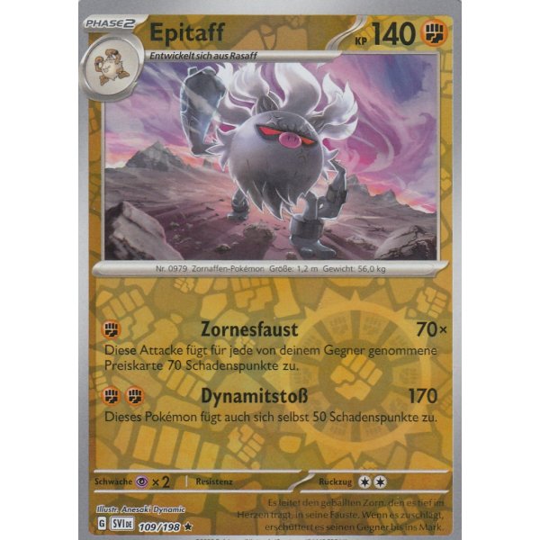 Epitaff 109/198 Holo REVERSE HOLO