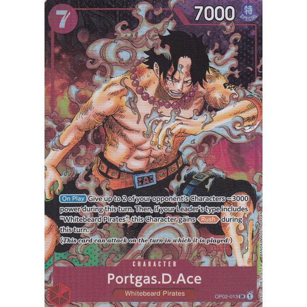Portgas.D.Ace Alternate Art (Parallel Rare)