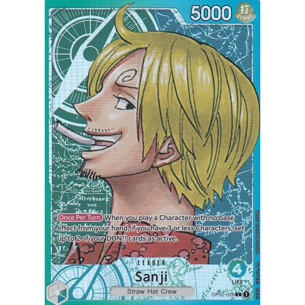 Sanji Alternate Art (Parallel Rare)