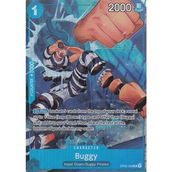 Buggy Alternate Art (Parallel Rare)