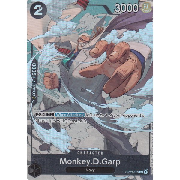 Monkey.D.Garp Alternate Art (Parallel Rare)