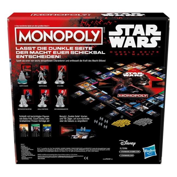 Monopoly - Star Wars - Dark Side Edition
