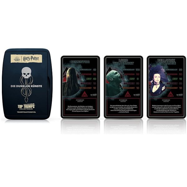 Top Trumps Quiz - Harry Potter - Die dunklen K&uuml;nste Kartenspiel