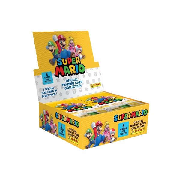 Super Mario Trading Cards - Display (18 Booster)