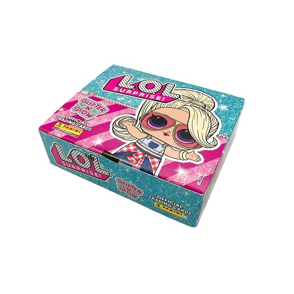 L.O.L. Trading Cards Serie 3 Glitter ‚N‘ Glow Display (24 Booster