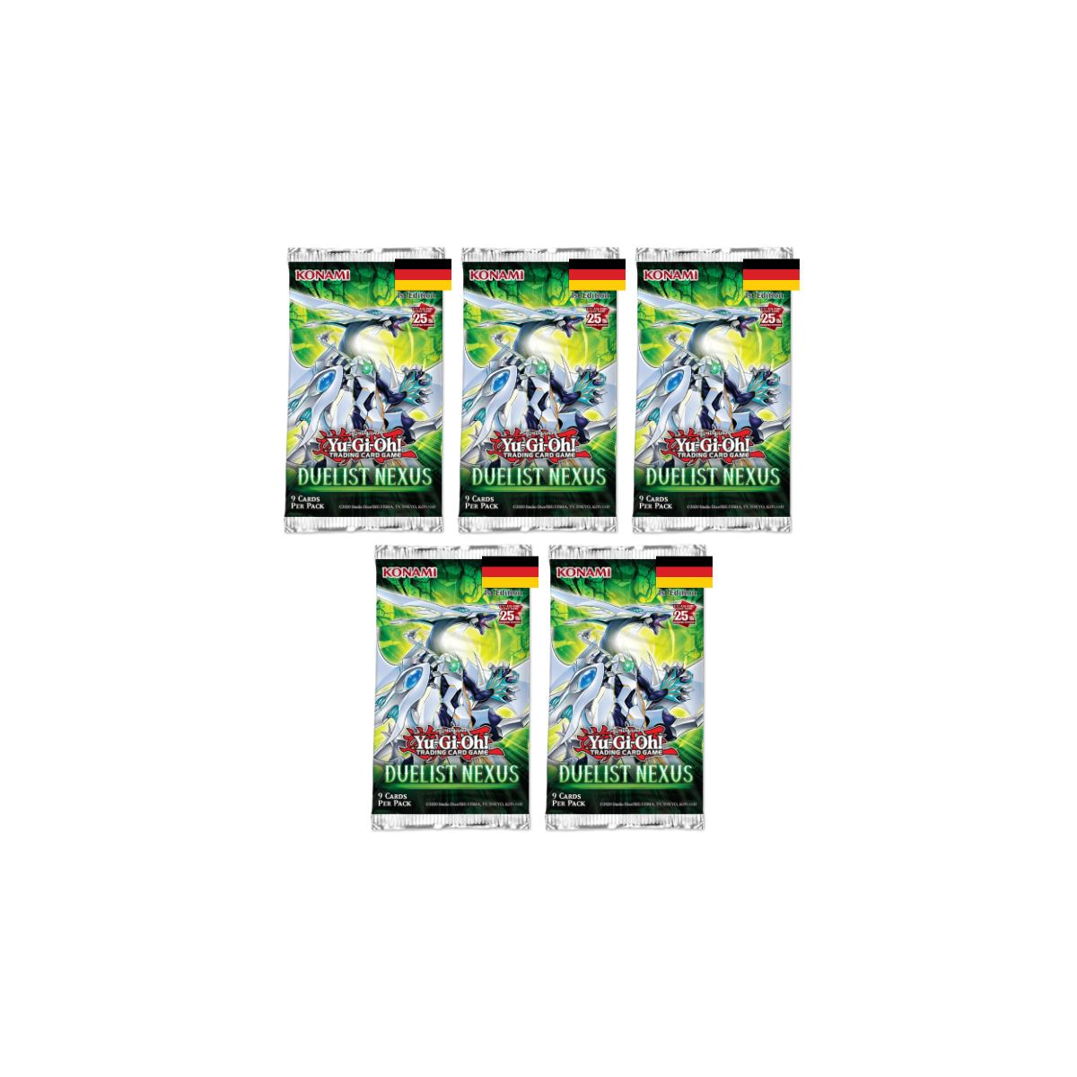 YuGiOh! Duelist's Advance 5 Booster Packs DEUTSCH - 1. Auflage Limited Edition