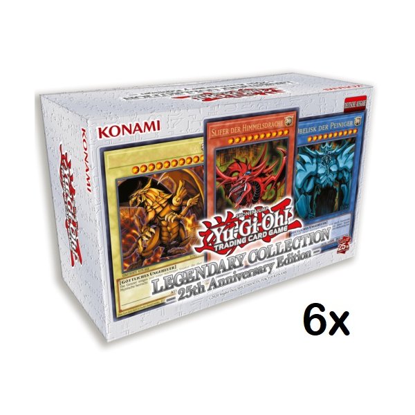 *SEALED CASE* Legendary Collection: 25th Anniversary Edition (6 Boxen) (deutsch)