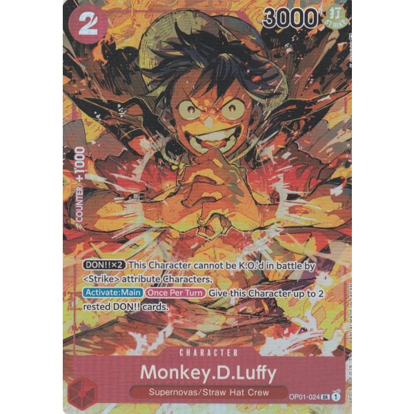 Monkey.D.Luffy Alternate Art (Parallel Rare)