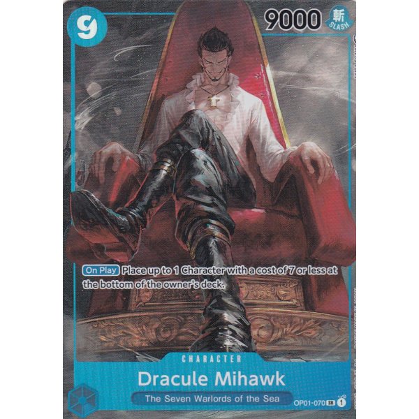 Dracule Mihawk Alternate Art (Parallel Rare)