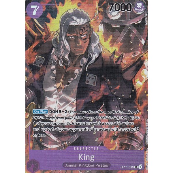 King Alternate Art (Parallel Rare)