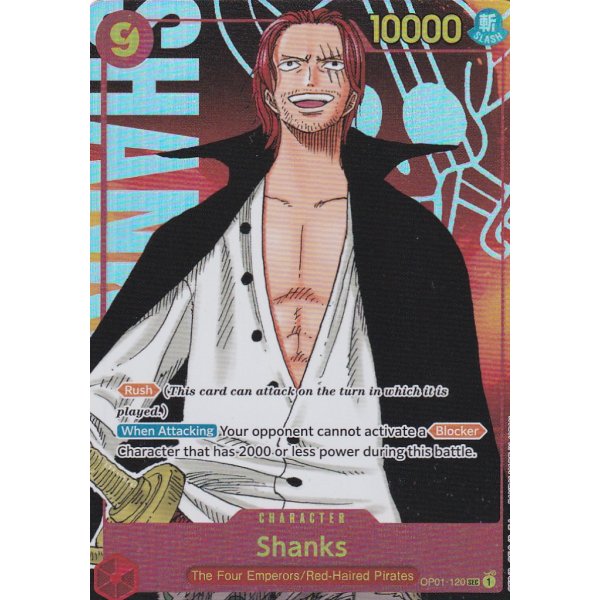 Shanks Alternate Art (Parallel Rare)
