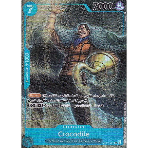 Crocodile Alternate Art (Parallel Rare)